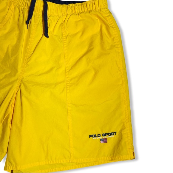Vintage 90s Polo Sport Shorts/Trunks - Picture 3 of 5